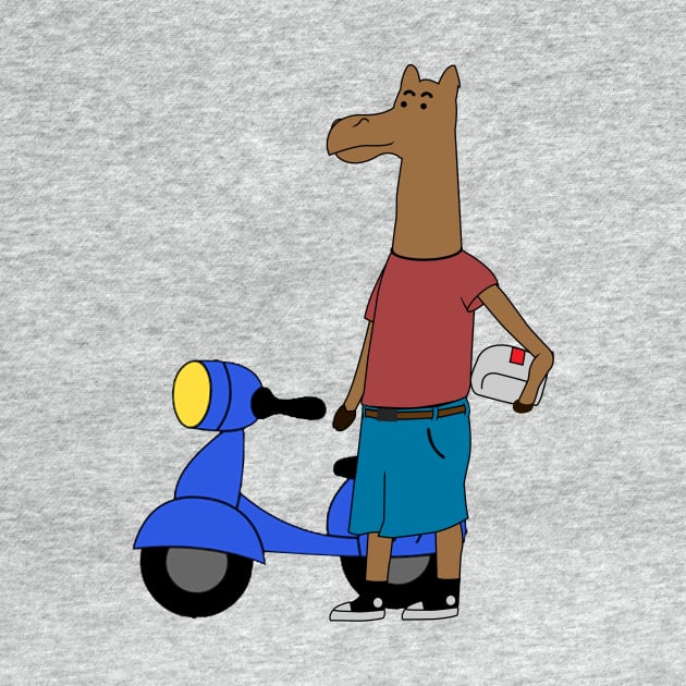 Drama Llama Moped by PMakerDesigns